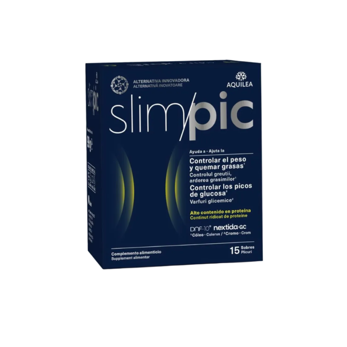 Slimpic 15 sobres (Limón) Complemento alimenticio AQUILEA